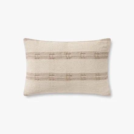 Featuring Diego Natural Pillow by Loloi at Amethyst Home. This pillow was curated to celebrate a wabi sabi, handmade design aesthetic.
Closure: Hidden FlapEdge Treatment: Knife EdgeBack Color: Beige. Amethyst Home provides interior design, new home construction design consulting, vintage area rugs, and lighting in the Boston metro area.
