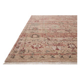 Featuring Dominic Clay / Rust Hand-Knotted Rug by Loloi at Amethyst Home. The hand-knotted Dominic Collection features loose, freeform motifs that give the rug a sense of depth and romance. Dominic’s shade-shifting palette is based on the horizontal lines of varying tones you’d encounter in antique Persian rugs. This GoodWeave certified collection is made of wool and cotton in India, en. Amethyst Home provides interior design, new construction, custom furniture, and rugs for Los Angeles metro area