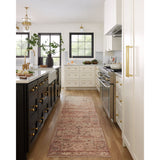 Featuring Dominic Clay / Rust Hand-Knotted Rug by Loloi at Amethyst Home. The hand-knotted Dominic Collection features loose, freeform motifs that give the rug a sense of depth and romance. Dominic’s shade-shifting palette is based on the horizontal lines of varying tones you’d encounter in antique Persian rugs. This GoodWeave certified collection is made of wool and cotton in India, ensu. Amethyst Home provides interior design, new construction, custom furniture, and rugs for Nashville metro area