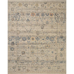 Featuring Dominic Dove / Denim Hand-Knotted Rug by Loloi at Amethyst Home. The hand-knotted Dominic Dove / Denim rug features loose, freeform motifs that give the rug a sense of depth and romance. Dominic’s shade-shifting palette is based on the horizontal lines of varying tones you’d encounter in antique Persian rugs. This GoodWeave certified collection is made of wool and cotton in India, e. Amethyst Home provides interior design, new construction, custom furniture, and rugs for Miami metro area