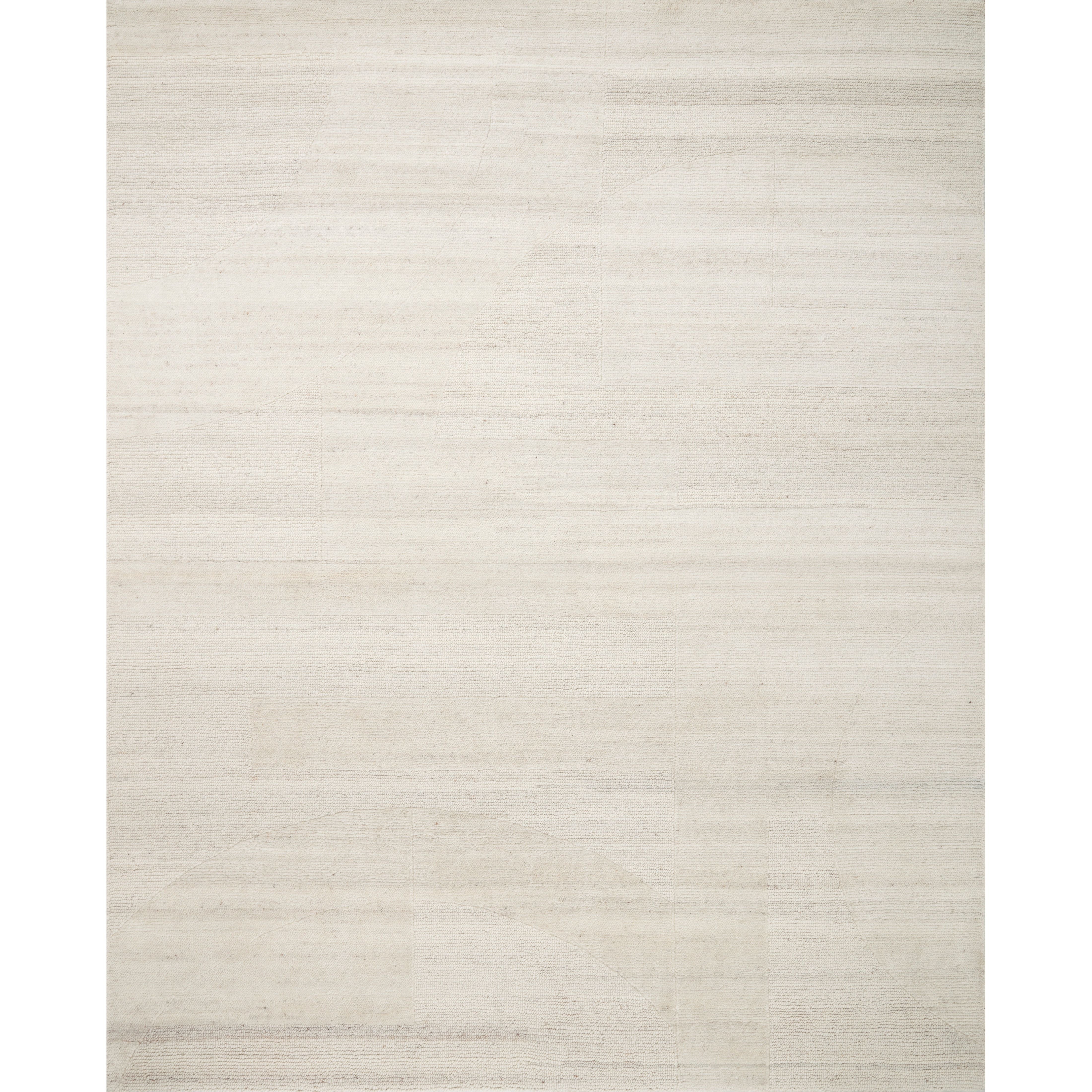 Featuring Elodie Ivory / Oatmeal Hand-Knotted Rug by Loloi at Amethyst Home. The hand-knotted Elodie Ivory / Oatmeal rug collection uses space-dyed yarns to create dynamic variability in a range of heathered neutrals with a tone-on-tone design. Elodie is also uniquely textured and soft, made of New Zealand wool and nylon blended yarns. A luxurious area ru. Amethyst Home provides interior design, new home construction design consulting, vintage area rugs, and lighting in the Kansas City metro area.