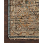 Featuring Heirloom Blue / Beige Hand-Knotted Rug by Loloi at Amethyst Home. Bring a touch of antiqued beauty into your home with our Heirloom collection. This wool and cotton collection tastefully honor the art of hand knotted rugs from India. Heirloom evokes a sense of unique sophistication with its traditional Serapi rug color palettes and vintage designs.                 Hand Knotted82% W. Amethyst Home provides interior design, new construction, custom furniture, and rugs for Austin metro area