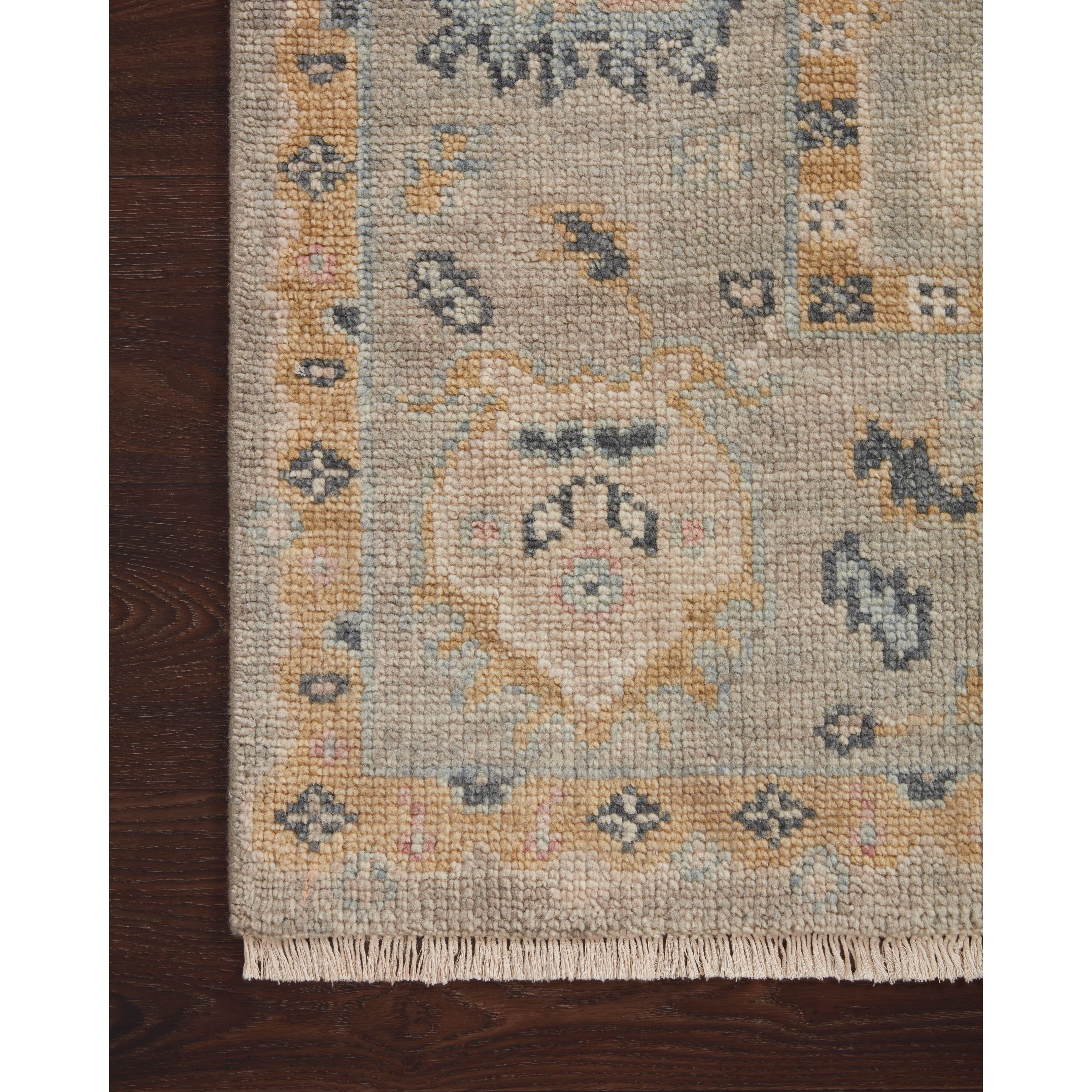 Featuring Helena Grey / Gold Hand-Knotted Rug by Loloi at Amethyst Home. The Helena Grey / Gold rug from Loloi is hand-knotted, refined, yet versatile for any home. The Helena rug combines weathered tones and worldly patterns for a beautiful grounding element in any room.
This rug features:- Beautiful vintage look and patina- Soft and cozy pile- Easy to clean and ma. Amethyst Home provides interior design, new construction, custom furniture, and rugs for the Des Moines and Cedar Rapids metro area.