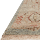 Featuring Helena Light Blue / Beige Hand-Knotted Rug by Loloi at Amethyst Home. The Helena Light Blue / Beige rug from Loloi is hand-knotted, refined, yet versatile for any home. The Helena rug combines weathered tones and worldly patterns for a beautiful grounding element in any room.
This rug features:- Beautiful vintage look and patina- Soft and cozy pile- Easy to clean and main. Amethyst Home provides interior design, new construction, custom furniture, and rugs for the Kansas City metro area.