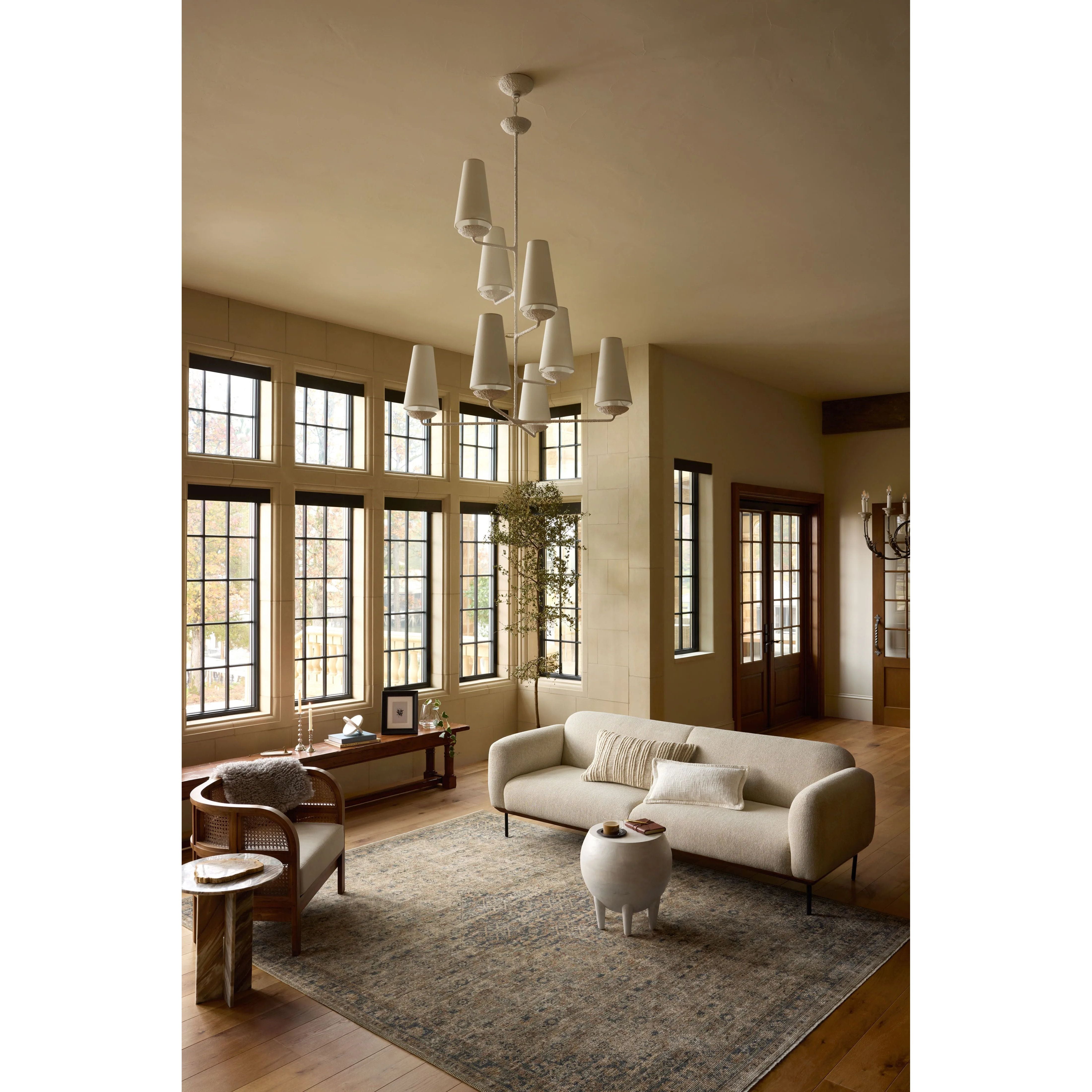 Featuring Heritage Sage / Navy Rug by Loloi at Amethyst Home. Heritage is Loloi’s best collection yet. Inspired by Amir Loloi’s favorite vintage rugs, the collection recreates a vintage aesthetic and variable-pile texture using a new craft process that was invented specifically for this rug—a process that took over two years to complete. Motifs in Heritage. Amethyst Home provides interior design, new home construction design consulting, vintage area rugs, and lighting in the Des Moines metro area.