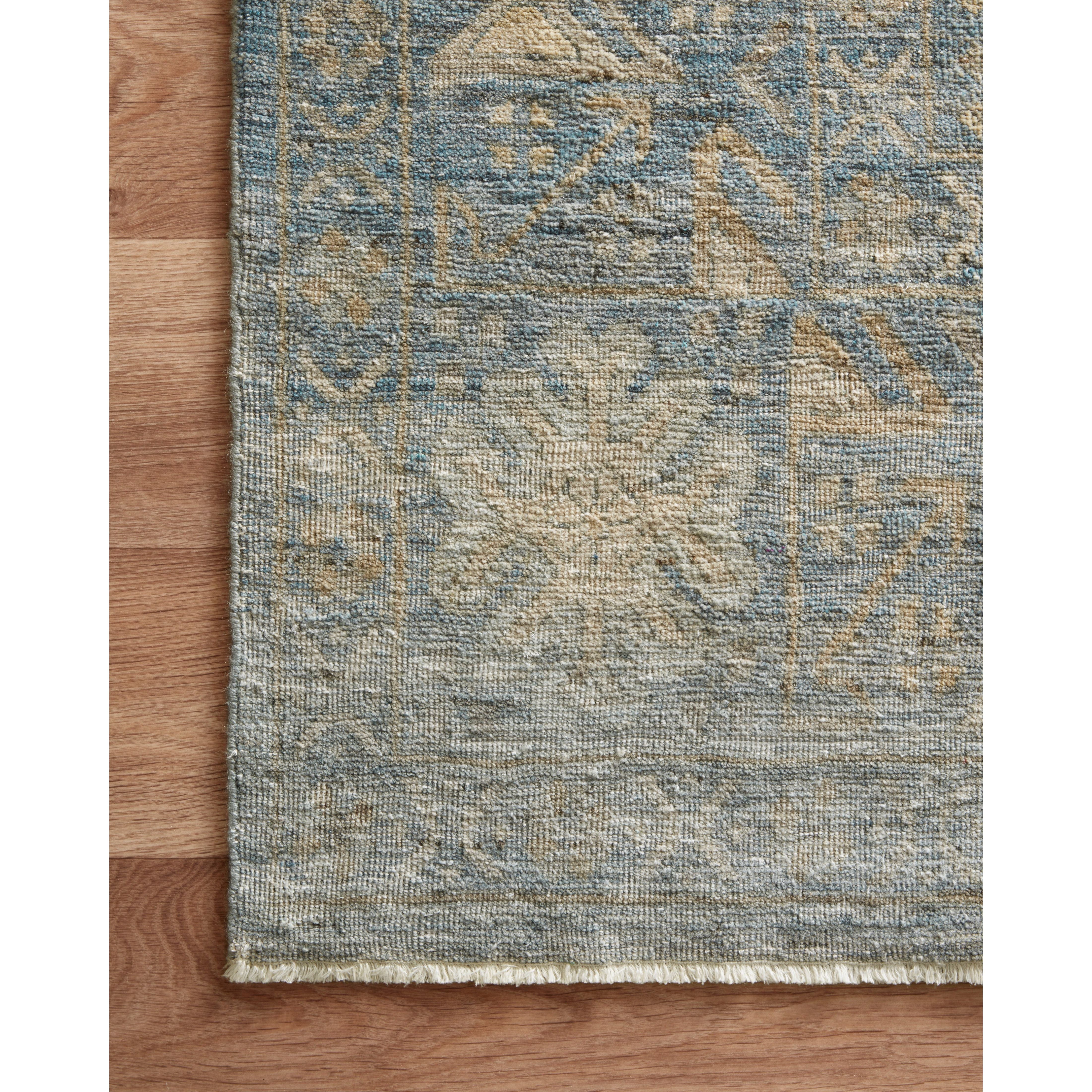 Featuring Legacy Ocean Hand-Knotted Rug by Loloi at Amethyst Home. The Legacy Ocean rug from Loloi is hand-knotted, refined, yet versatile for any home. The Legacy rug is deliberately distressed and sheared down to an extra low pile of 100% wool, creating a patina usually only imparted through decades of wear.
This rug features:- Beautiful vintage look and patina- Extra low pile- Easy. Amethyst Home provides interior design, new construction, custom furniture, and rugs for the Columbus metro area.