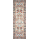 Featuring Loren Brick/Multi Rug by Loloi at Amethyst Home. The Loren Brick/Multi area rug from Loloi captures the spirit of a one-of-a-kind vintage or antique area rug. You will love this rug because the rug is: 
Perfect for families with kids and pets
Very easy to clean and maintain
Comes in big area rug sizes and as cute kitchen and hallway runners
Looks gorgeous with the intricat. Amethyst Home provides interior design, new construction, custom furniture, and rugs for the Nashville metro area.