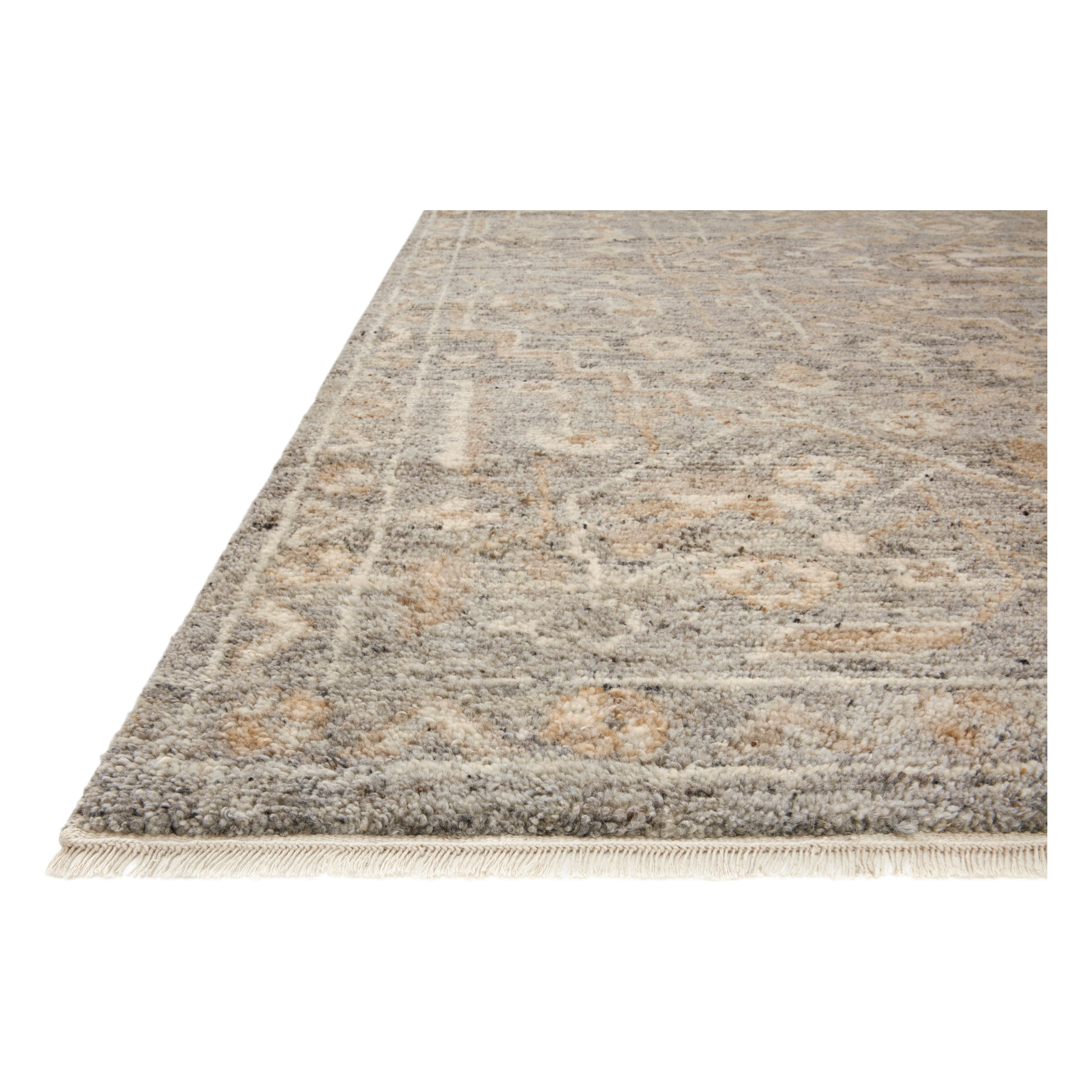 Featuring Marco Granite / Taupe Hand-Knotted Rug by Loloi at Amethyst Home. Featuring timeless designs, the Marco Collection is hand-knotted in India of 100% wool pile. The tonal collection showcases illustrative marks finished with a subtle fringe. Marco is also GoodWeave certified, ensuring our commitment to ethical production and the support of weavers' communities.Hand Knotted100% Woo. Amethyst Home provides interior design, new construction, custom furniture, and rugs for San Diego metro area