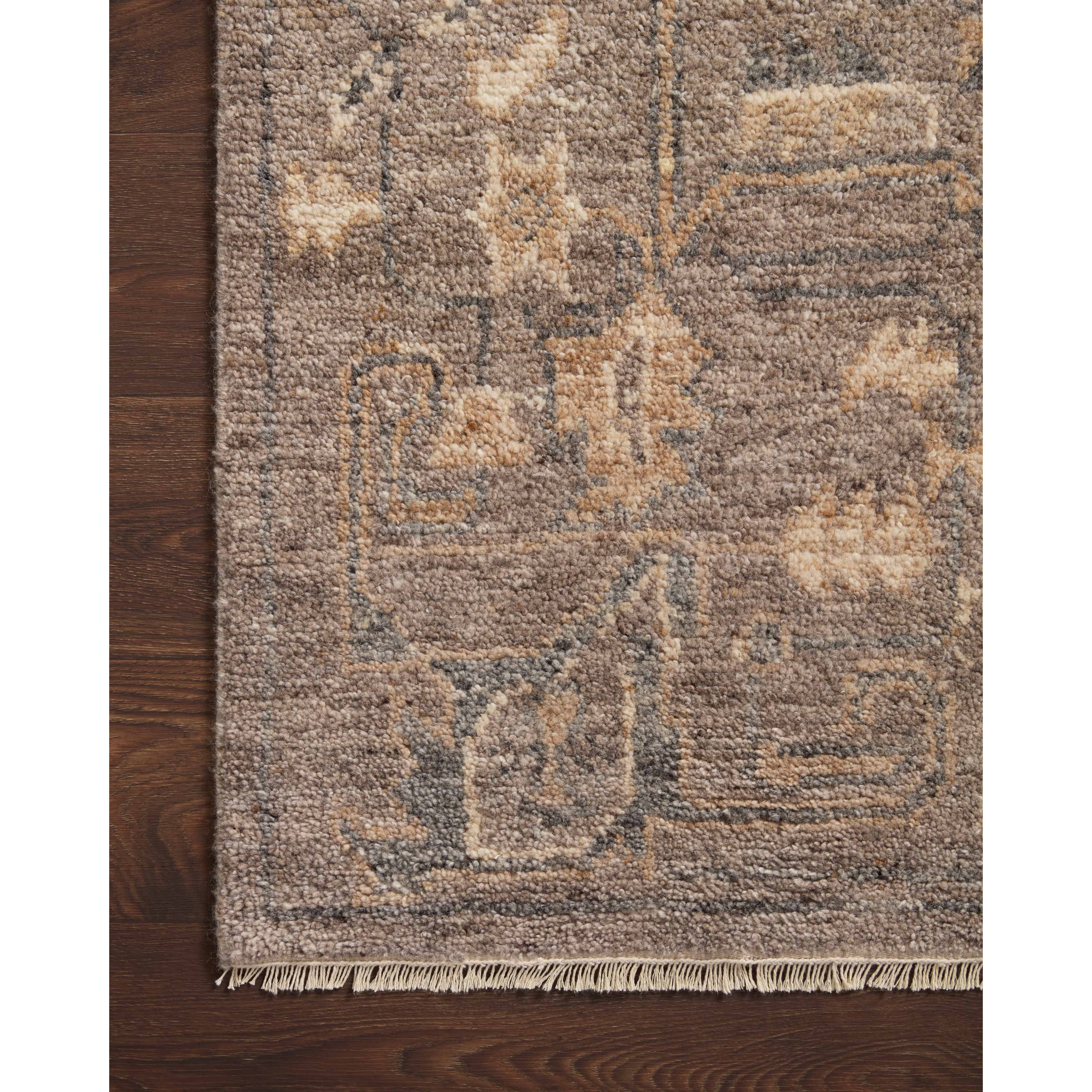Featuring Marco Tobacco / Mocha Hand-Knotted Rug by Loloi at Amethyst Home. Featuring timeless designs, the Marco Collection is hand-knotted in India of 100% wool pile. The tonal collection showcases illustrative marks finished with a subtle fringe. Marco is also GoodWeave certified, ensuring our commitment to ethical production and the support of weavers' communities.Hand Knotted100% Wool . Amethyst Home provides interior design, new construction, custom furniture, and rugs for Houston metro area