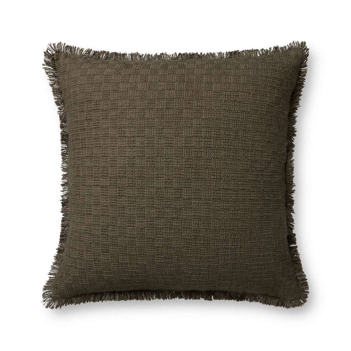 Meadowlark Dark Green Pillow