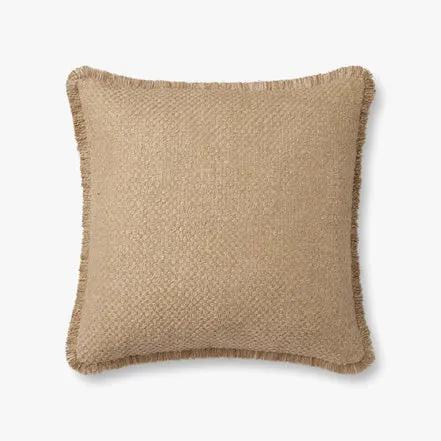 Featuring Natural Pillow by Loloi at Amethyst Home. This neutral throw pillow in a burlap/khaki shade is framed with short, soft fringe for a hint of texture and movement. The pillow is made of cotton, polyester, and rayon and measures 22” x 22”, a standard size to style in living rooms and bedrooms.
Closure: Hidden FlapZipper: Antique Bronze Finish With L. Amethyst Home provides interior design, new home construction design consulting, vintage area rugs, and lighting in the Des Moines metro area.