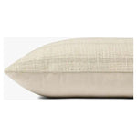 Featuring Ivory / Grey Pillow by Loloi at Amethyst Home. This pillow was curated to celebrate a wabi sabi, handmade design aesthetic.. Amethyst Home provides interior design, new home construction design consulting, vintage area rugs, and lighting in the San Diego metro area.