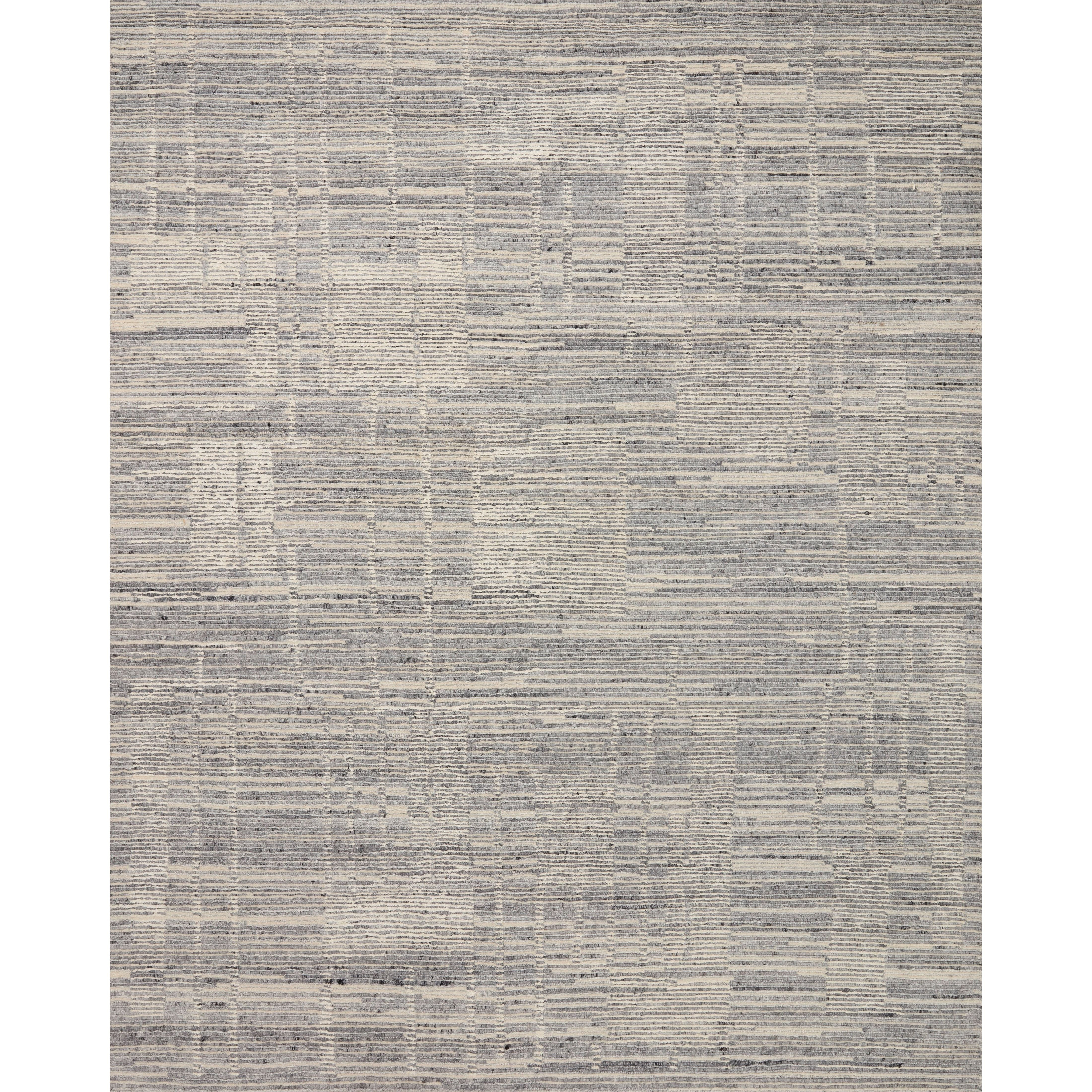 Featuring Raquel Grey / Ivory Rug by Loloi at Amethyst Home. The Raquel Collection exemplifies what makes a hand-knotted rug so unique. Each area rug has a ribbed texture and subtle striping created by the artisan’s cut-and-loop technique. Raquel features an organic, asymmetrical linear pattern in an airy, neutral palette. With both an elevated look and fe. Amethyst Home provides interior design, new home construction design consulting, vintage area rugs, and lighting in the Des Moines metro area.