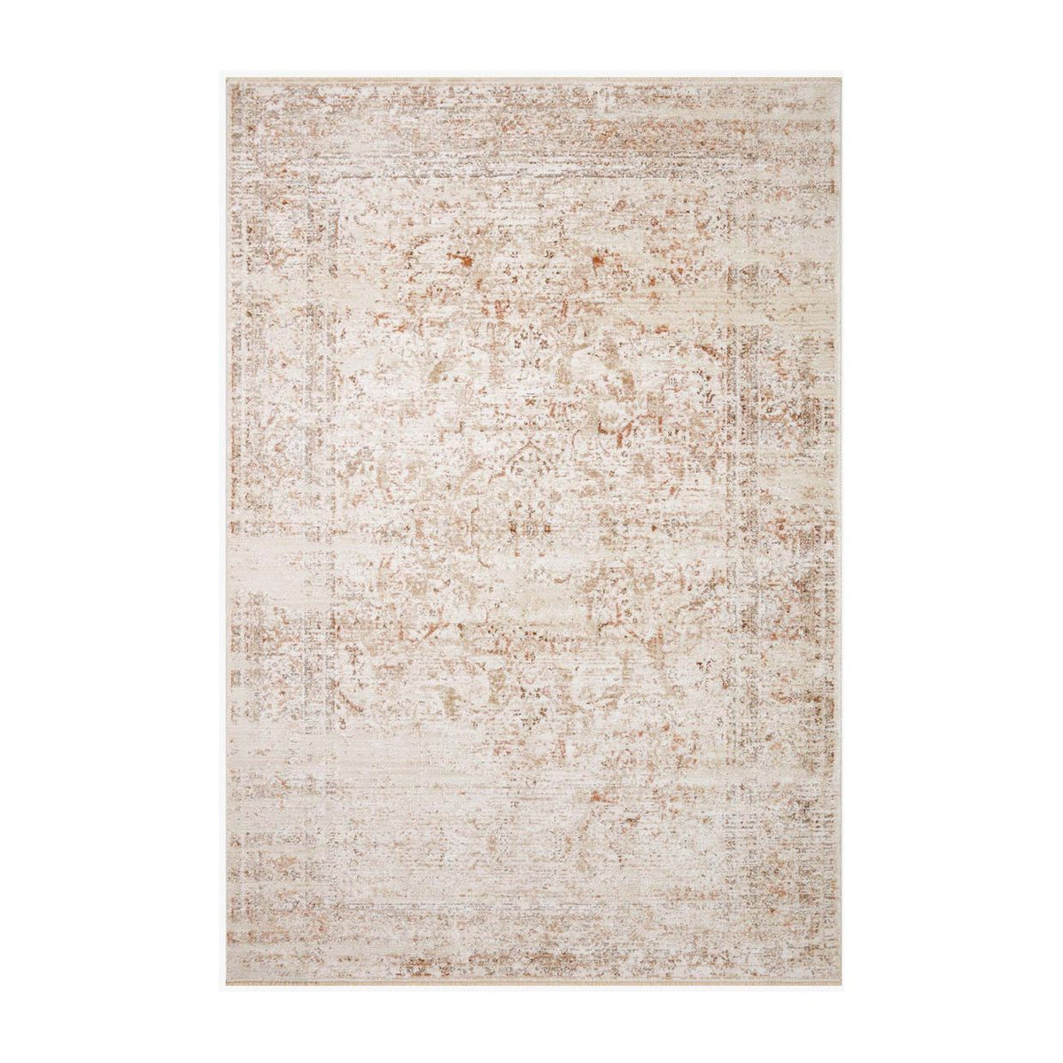 Tapis Sonnet Beige / Terre Cuite