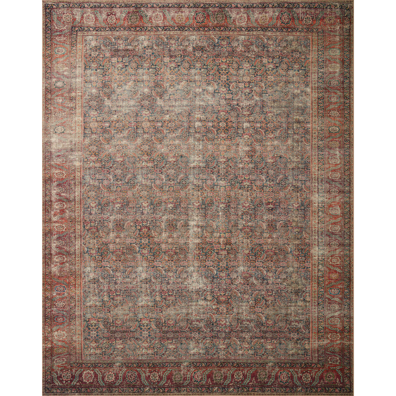 Featuring Wynter Onyx / Multi Rug by Loloi at Amethyst Home. Old soul, new spirit. Power-loomed of 100% polyester, the Wynter Onyx / Multi area rug showcases a one-of-a-kind vintage or antique area rug look at an affordable price.
The rug is ideal for high traffic areas due to the rug's durability making it perfect for:
living rooms
dining r. Amethyst Home provides interior design, new construction, custom furniture, and rugs for the Des Moines, Urbandale, Ames, and Cedar Rapids, Iowa metro area.