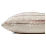 Featuring Zephyr Natural / Wine Pillow by Loloi at Amethyst Home. Take your comfort to the next level with the Zephyr Natural / Wine Pillow. Made with natural materials and designed with a supportive structure, this pillow provides a restful night's sleep. The soft wine-colored cover adds a touch of luxury to any bedroom. 
Closure: Hidden FlapZipper: An. Amethyst Home provides interior design, new home construction design consulting, vintage area rugs, and lighting in the Winter Garden metro area.