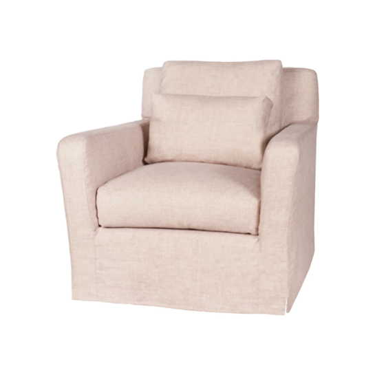 Featuring Malibu Chair by Cisco Brothers at Amethyst Home. This deep and low resting Malibu Chair is one of our absolute favorites by Cisco Brothers! As shown slipcovered Nolita Denim, a similar fabric to Brevard Rose 100% linen, and Brevard Burlap. Lifestyle in Mariet Marine.
Size: 33"w x 29"h x 39"dSeat Space: 22"w x 23"d x 18"h
All pieces are priced . Amethyst Home provides interior design, new home construction design consulting, vintage area rugs, and lighting in the Scottsdale metro area.