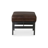 With its channel detailing that adds a touch of softness to the robust metal frame, the distinguished Harrison bench embodies clean lines and a modern sensibility. Crafted with exceptional attention to detail, it effortlessly blends into any space, making a statement wherever it resides, be it the entryway, living room or bedroom. Amethyst Home provides interior design, new home construction design consulting, vintage area rugs, and lighting in the Austin metro area.