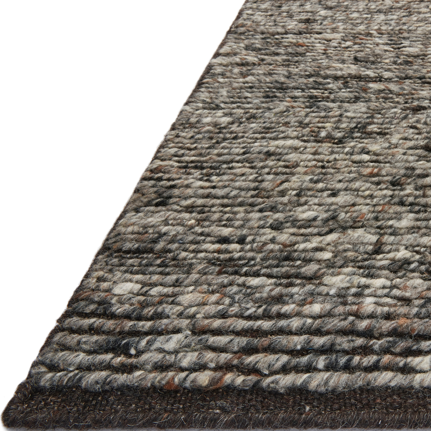 Featuring Mulholland Amber Lewis x Loloi Charcoal / Denim Hand-Knotted Rug by Loloi at Amethyst Home. Taking note of Amber Lewis' signature laid-back California aesthetic, the Mulholland Charcoal / Denim rug is expertly hand-knotted of wool and cotton by skilled artisans in India. The collection offers a soft yet textured pile with a slight variation of tones that m. Amethyst Home provides interior design, new construction, custom furniture, and rugs for the Omaha and Lincoln, Nebraska metro area.