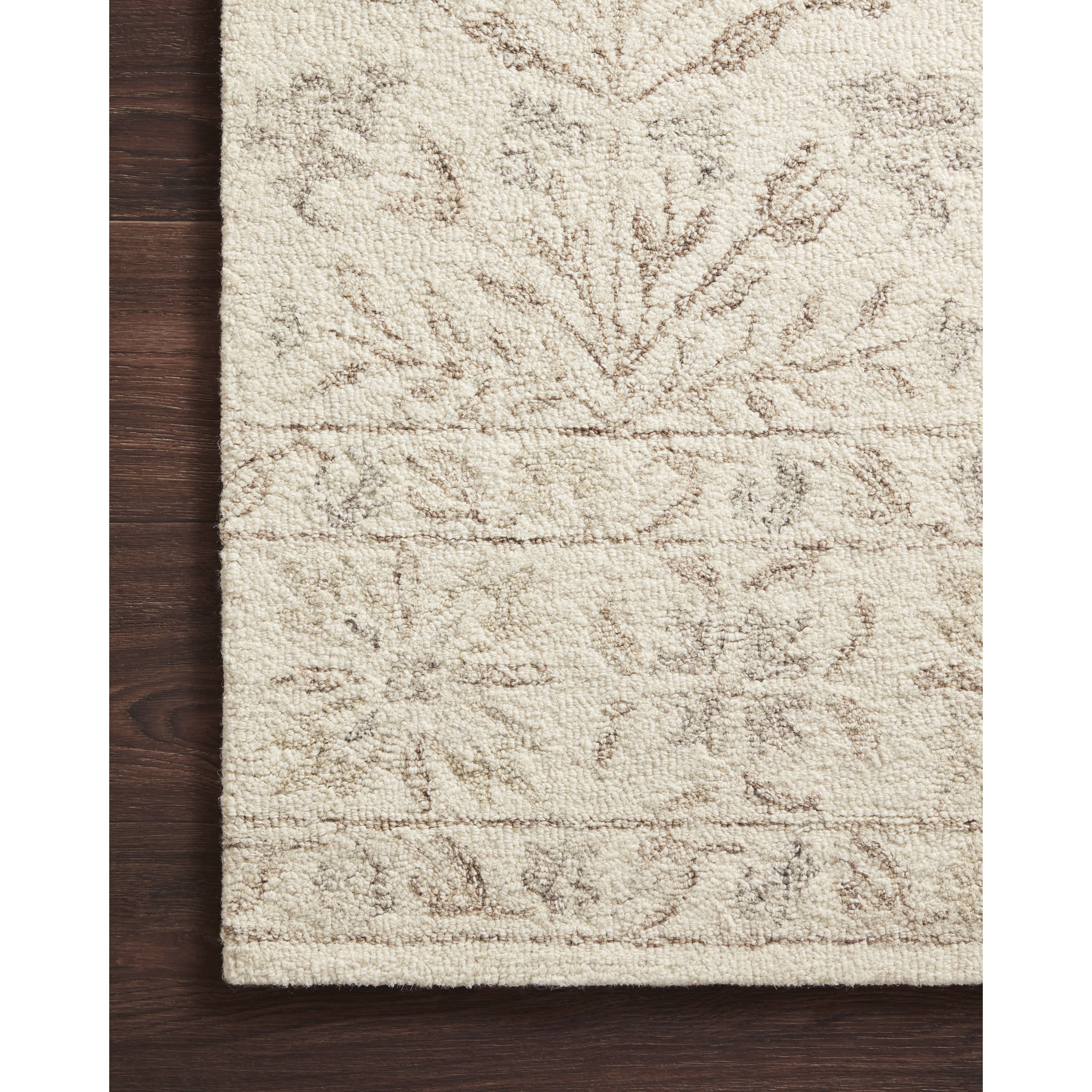 Featuring Norabel Ivory/Neutral Rug by Loloi at Amethyst Home. The Norabel Ivory / Neutral area rug from Loloi captures the balance of botanical motifs with delicate, varied colors of ivory and taupe. You will love this rug because the rug is: 
Perfect for families with kids and pets
Easy to clean and maintain
Naturally soft and comfortable 100% wool
.  Amethyst Home provides interior design, new home construction design consulting, vintage area rugs, and lighting in the Newport Beach metro area.