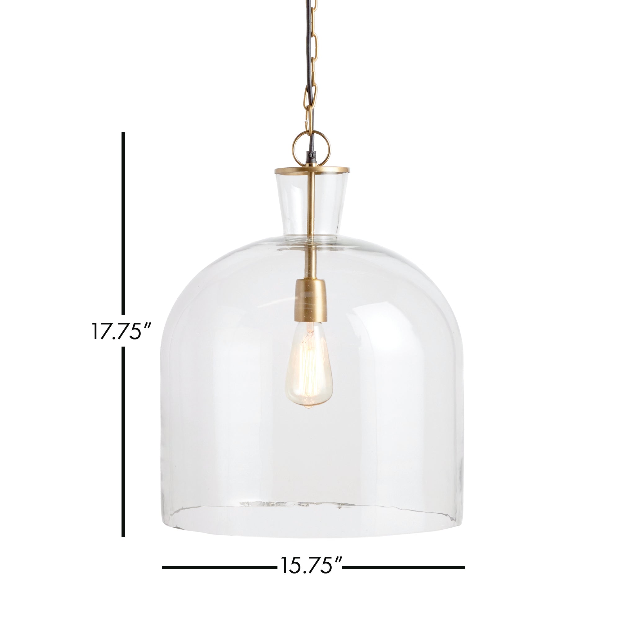 A classic mix of warm brass and seeded glass in grand scale, this pendant is a traditional fixture. Over an island, in an entry or foyer, a beautiful fixture. Amethyst Home provides interior design, new construction, custom furniture, and area rugs in the Laguna Beach metro area.