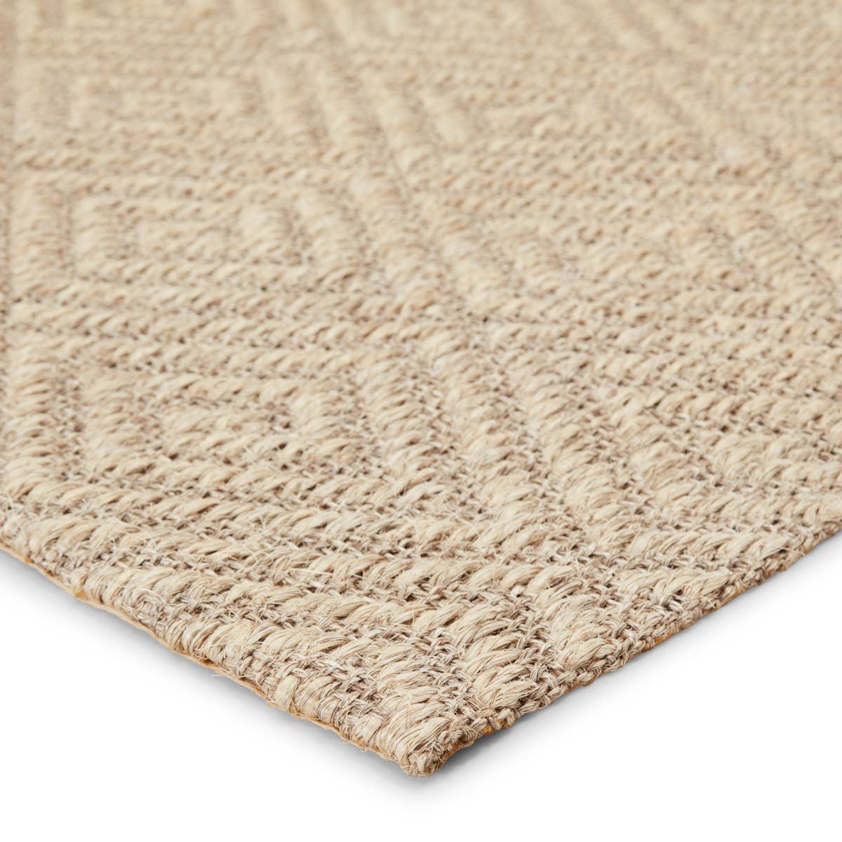 Featuring Naturals Tobago Tampa Rug by Jaipur Living at Amethyst Home. This Naturals Tobago Tampa Area Rug boasts natural charm and effortless casual style. In a light gray hue, this natural accent's diamond lattice weave creates unique geometric dimension.
Natural100% SisalNat07
Blot stains immediately and clean with mild soap and water. Use fan or dryer.  Amethyst Home provides interior design, new home construction design consulting, vintage area rugs, and lighting in the Des Moines metro area.