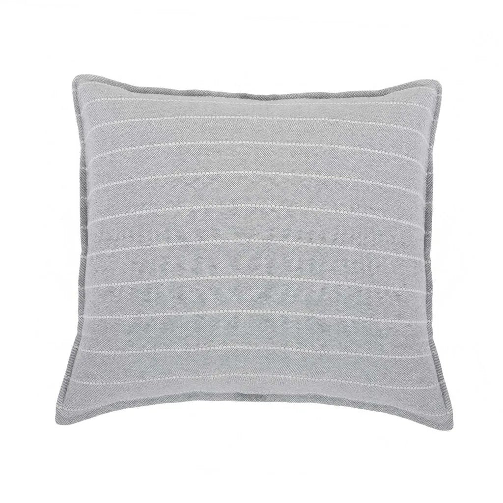 Soft and relaxed, the Henley is heavyweight cotton with a finely hand loomed texture and a thin interwoven stripe pattern. It creates a clean and casual look for your bedroom. Made of 100% heavyweight cotton, featuring shell-button closures. Amethyst Home provides interior design, new home construction design consulting, vintage area rugs, and lighting in the Nashville metro area.
