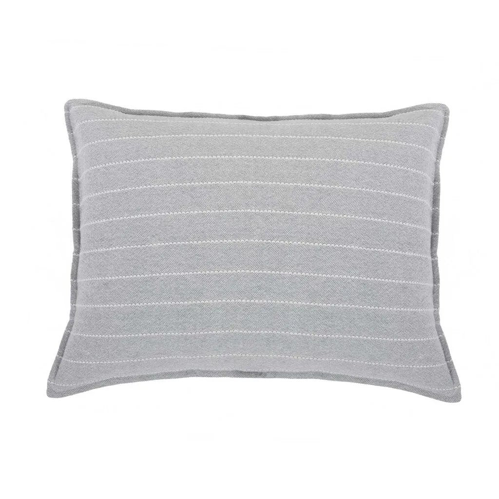 Soft and relaxed, the Henley is heavyweight cotton with a finely hand loomed texture and a thin interwoven stripe pattern. It creates a clean and casual look for your bedroom. Made of 100% heavyweight cotton, featuring shell-button closures. Amethyst Home provides interior design, new home construction design consulting, vintage area rugs, and lighting in the Park City metro area.