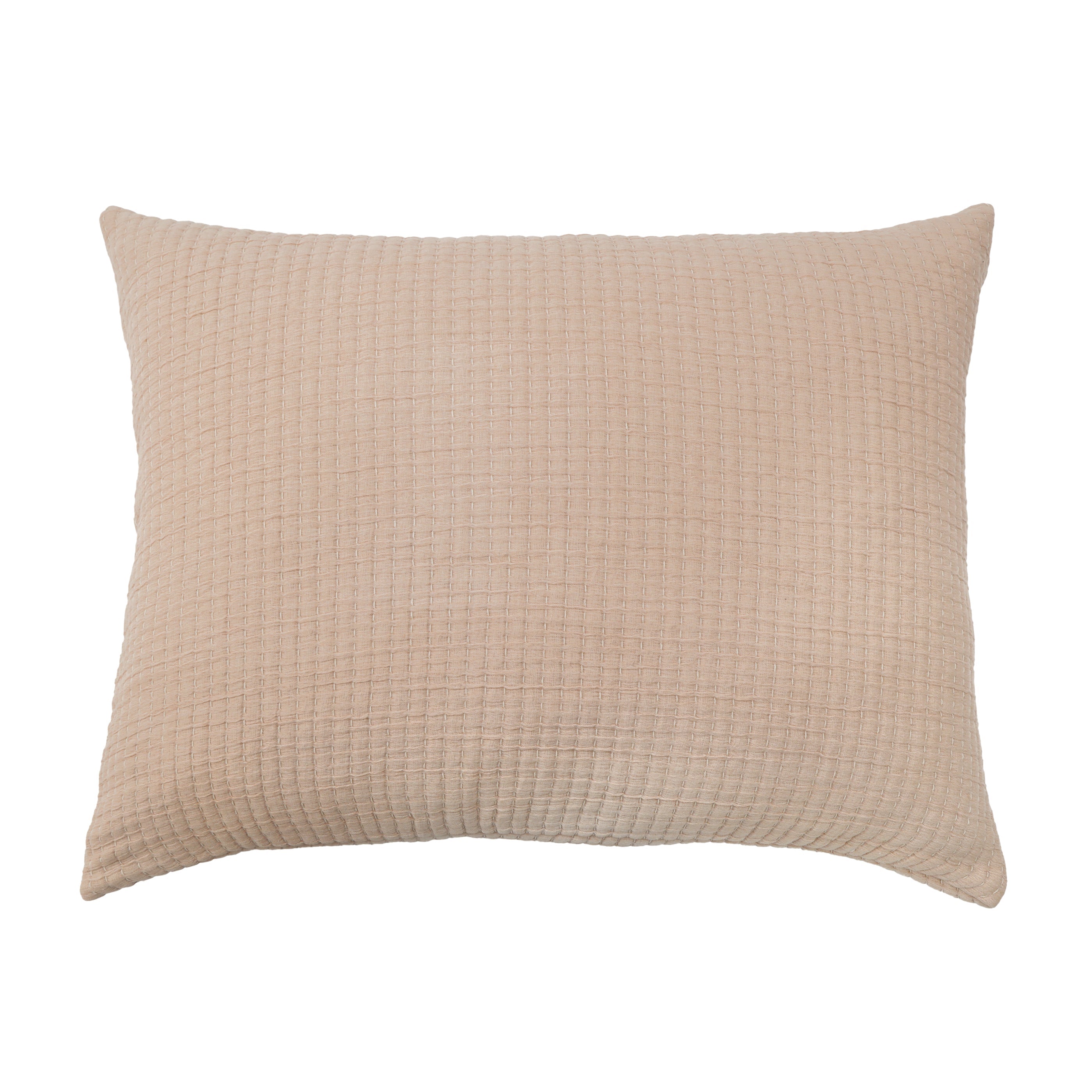 Add textural interest to your bed with the Vancouver Coverlet collection. Made of a lightweight stonewashed cotton gauze with an interwoven ivory stripe, it is the perfect addition to your bed to create a relaxing space. Amethyst Home provides interior design, new construction, custom furniture, and area rugs in the Miami metro area.