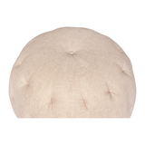 Featuring Pouf 26" Ottoman by Cisco Brothers at Amethyst Home. We love the stitching detail on this Pouf 26" Ottoman by Cisco Brothers. Place in your den, living room, or other entertainment area of your home and keep for years to come! 
Overall: 26"dia. x 18"hSeat Height: 18"h.  Amethyst Home provides interior design, new home construction design consulting, vintage area rugs, and lighting in the Kansas City metro area.