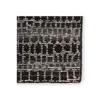 Featuring Reverb Licorice/Espresso Hand-Knotted Rug by Jaipur Living at Amethyst Home. The Reverb collection by Pollack features pattern-rich styles with a globally modern touch. The grid-like geometric design of the hand-knotted Kinetic area rug offers a dynamic look to any space. Crafted of 100% wool, this durable, artisan-made rug is a bold addition to .  Amethyst Home provides interior design, new home construction design consulting, vintage area rugs, and lighting in the Charlotte metro area.