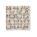 Featuring Reverb Fog/Whitecap Gray Hand-Knotted Rug by Jaipur Living at Amethyst Home. The Reverb collection by Pollack features pattern-rich styles with a globally modern touch. With a whimsical grid-like design of askew geometric shapes, the hand-knotted Reverb area rug offers a dynamic look to any space. Crafted of 100% wool, this durable, artisan-mad.  Amethyst Home provides interior design, new home construction design consulting, vintage area rugs, and lighting in the Kansas City metro area.