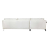 Featuring Radley Upholstered 2 Piece Sectional by Cisco Brothers at Amethyst Home. The Cisco Brothers Radley Upholstered 2 Piece Sectional is a modern beauty with it's clean lines and thin, iron legs. Gather the whole family around to watch a movie or relax into after a long day, this is sure to be everyone's favorite sectional.
Size: 120"w x 63"d x 30"hS. Amethyst Home provides interior design, new home construction design consulting, vintage area rugs, and lighting in the Alpharetta metro area.