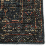 Featuring Rhapsody Reynir Hand-Knotted Rug by Jaipur Living at Amethyst Home. The Rhapsody Reynir Area Rug features heirloom-quality designs of stunningly abrashed Old World patterns.  The Reynir area rug boasts a beautifully washed tile-like motif with a decorative border detail. The deep blue palette is accented with red and cream hues for added depth and in.  Amethyst Home provides interior design, new home construction design consulting, vintage area rugs, and lighting in the Miami metro area.