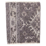 Featuring Salinas Kella Hand-Knotted Rug by Jaipur Living at Amethyst Home. The Salinas collection is punctuated by traditional, intricate details and a soft, hand-knotted wool construction. The neutral Kella area rug makes a transitional statement with grounding hues and tribal motifs. This durable, artisan-made rug features a floral border and medallion .  Amethyst Home provides interior design, new home construction design consulting, vintage area rugs, and lighting in the Park City metro area.