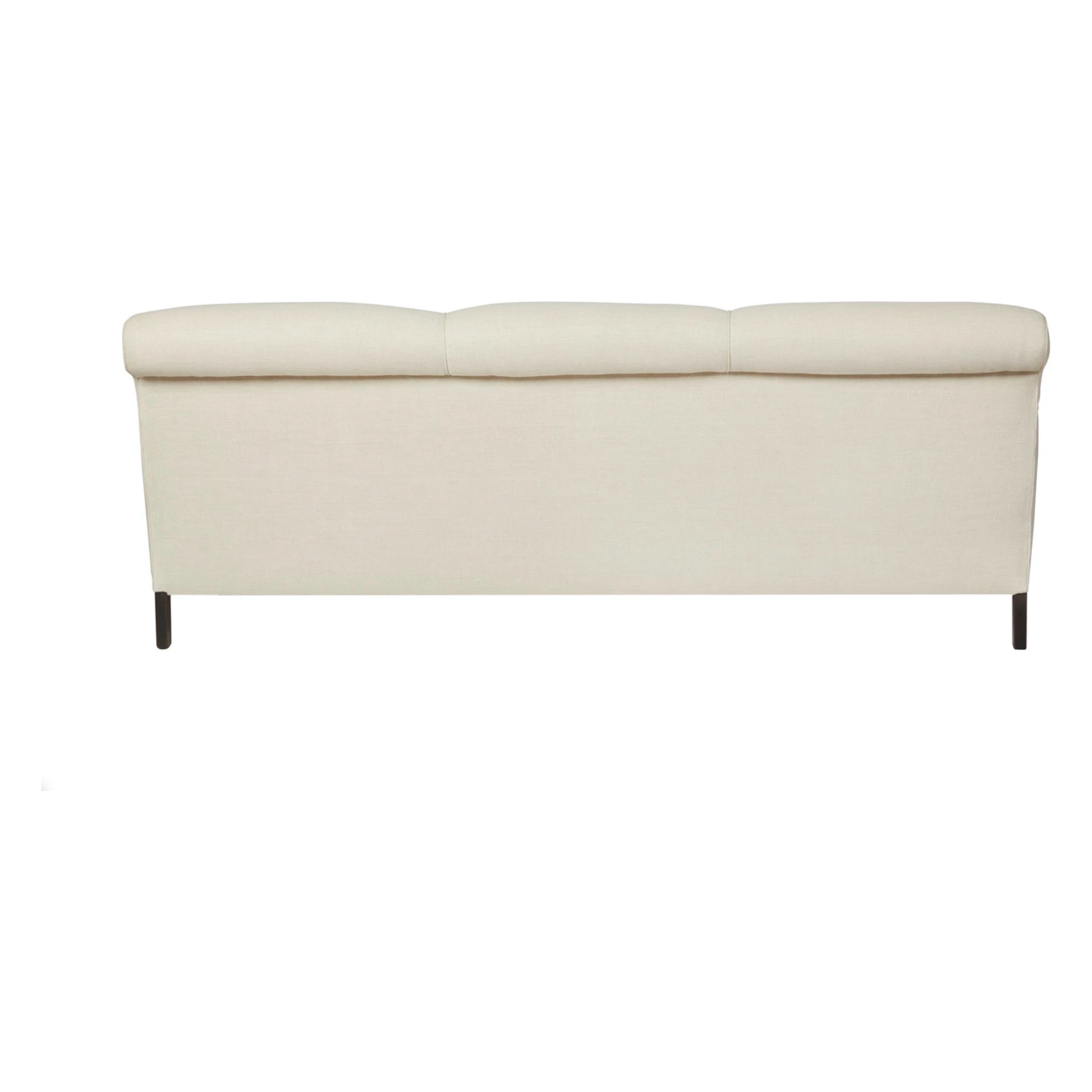 Featuring Beaumont 84" Sofa by Cisco Brothers at Amethyst Home. The Beaumont Sofa by Cisco Brothers is a twist on traditional style, with a piping detail and turned front legs with antique casters. Relax into the comfortable lumber pillows for back support with style. Photographed in Brevard Birch.
Overall: 84"w x 38"d x 33"hSitting Space: 74"w x 24"dSea. Amethyst Home provides interior design, new home construction design consulting, vintage area rugs, and lighting in the Washington metro area.