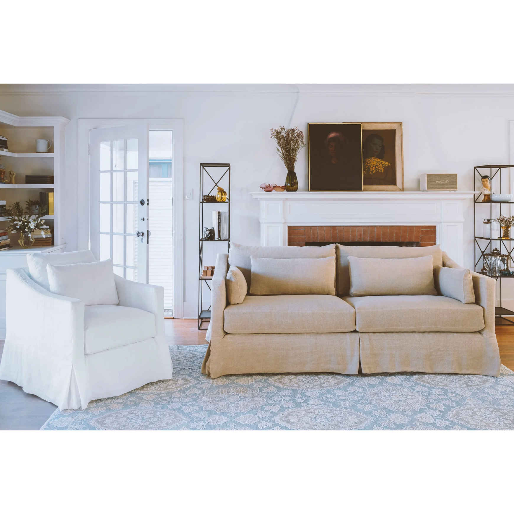 Featuring Rebecca Deluxe 84" Sofa - Essentials by Cisco Brothers at Amethyst Home. Soft as a cloud, the Rebecca Deluxe 84" Sofa - Essentials by Cisco Brothers is the perfect piece to complete your living room. It’s base is a FSC certified Maple hardwood frame. This sofa has a luxurious feather cloud fill with a foam core, bringing relaxation and ease into your. Amethyst Home provides interior design, new home construction design consulting, vintage area rugs, and lighting in the Tampa metro area.