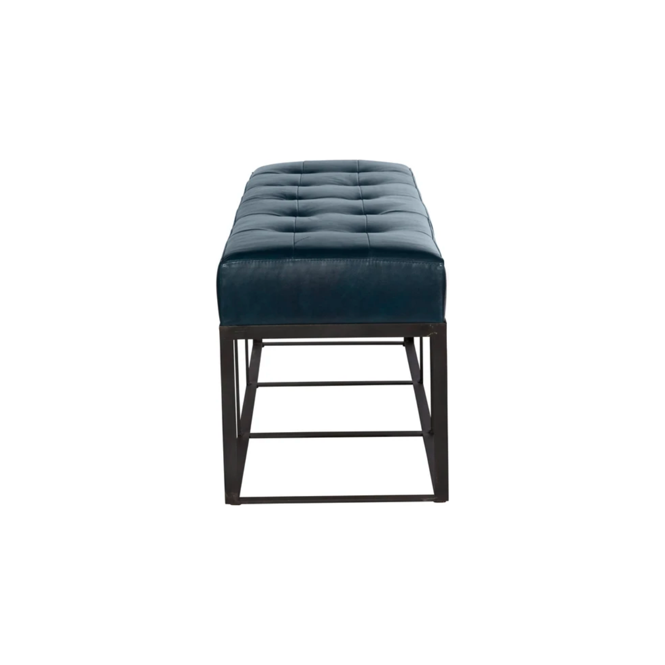 Featuring Cruz 48" Bench by Cisco Brothers at Amethyst Home. We're obsessed with the look of the metal base and leather cushion. The Cruz Bench from Cisco Brothers adds a sophisticated look to any space. Priced and pictured in a grade 500 leather Bronson Blue.
Overall: 48"w x 16"d x 19"hSeat Height: 19"h
All pieces are priced with a feather cloud package . Amethyst Home provides interior design, new home construction design consulting, vintage area rugs, and lighting in the Calabasas metro area.