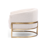 Featuring Corbin Knoll Natural Chair by Four Hands at Amethyst Home. We love the luxe, mid-century-modern seating found in this Corbin Knoll Natural Chair, with a subtle swank and a focus on details. The satin brass-brushed metal framing matched with the natural curving of the chairs makes it a unique piece for your living room, bedroom, or office. 
Overa.  Amethyst Home provides interior design, new home construction design consulting, vintage area rugs, and lighting in the Des Moines metro area.