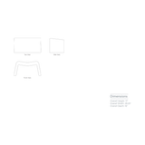 Our Oakley Ottoman by Verellen is bench-crafted with a sustainably harvested hardwood frame. It compliments our Oakley Chair perfectly and comes standard with:  • foam and fiber seat construction • tight seat • sits on glides  Size: 17”l x 29.25”w x 16”d  Each piece is crafted in North Carolina --  just for you. Please allow 8-16 weeks for production and shipment.