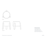 Our Lou Stool by Verellen is super modern and perfect for any home. We'd love to see this next to your bathtub or sofa for extra seating. The stool comes standard with:  • foam and fiber construction • double needle stitch detail • exposed wood legs – specify wood finish