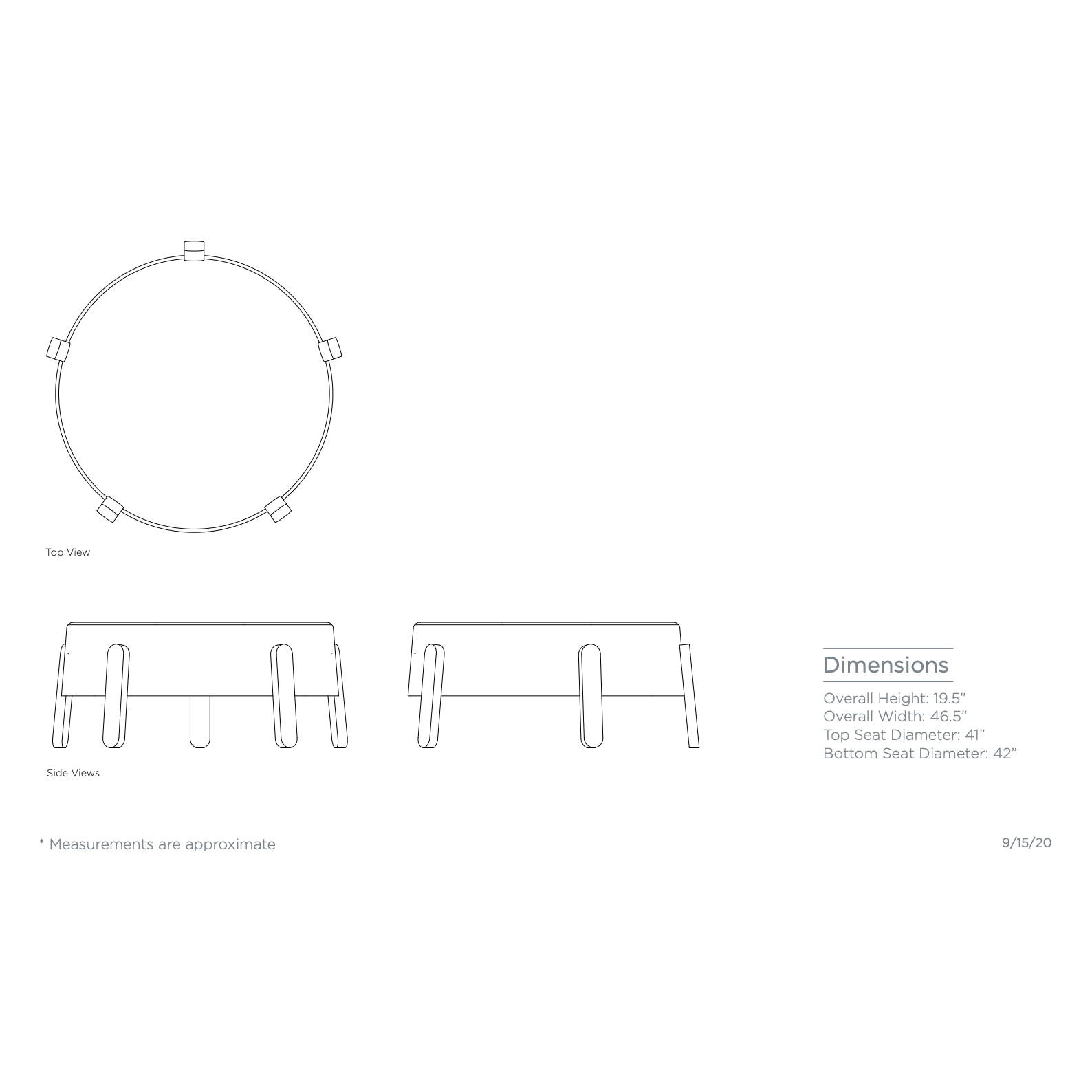 Our Lou Ottomanby Verellen is super modern and perfect for any home. We'd love to see this next to your sofa or in your office for extra seating. The ottoman comes standard with: Amethyst Home provides interior design, new home construction design consulting, vintage area rugs, and lighting in the Laguna Beach metro area.