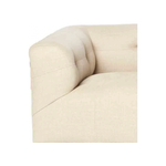 Featuring JD Field Bench with Back - Upholstered by Cisco Brothers at Amethyst Home. This JD Field Bench with Back - Upholstered is a glorious, tufted field bench on casters with leaps of old world meets modern style!  A design collaboration between Cisco Home x John Derian.  As shown in JD Vintage Steel 100% Linen.
Overall: 72"W x 22"H x 27"DSitting Space: 58". Amethyst Home provides interior design, new home construction design consulting, vintage area rugs, and lighting in the Miami metro area.