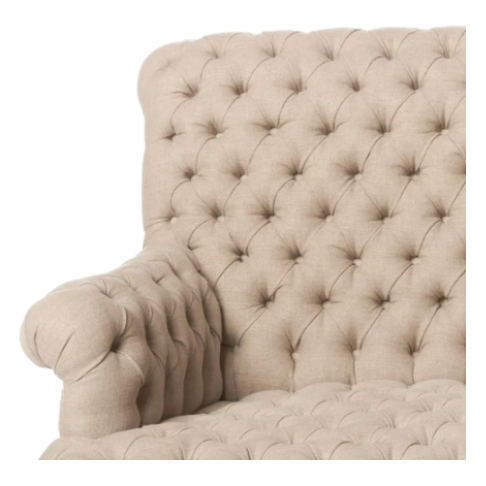 Featuring JD Bachelor 57" Sofa by Cisco Brothers at Amethyst Home. We love the tall back of this Bachelor Sofa - John Derian by Cisco Home. We'd love to see a pair of these in your living room or den, perfect for sipping a warm drink with a friend or loved one.
Overall: 57"w x 37"d x 35"hSitting Space: 45"w x 22"dSeat Height: 17"hArm Height: 22.5"hWeight:. Amethyst Home provides interior design, new home construction design consulting, vintage area rugs, and lighting in the Scottsdale metro area.