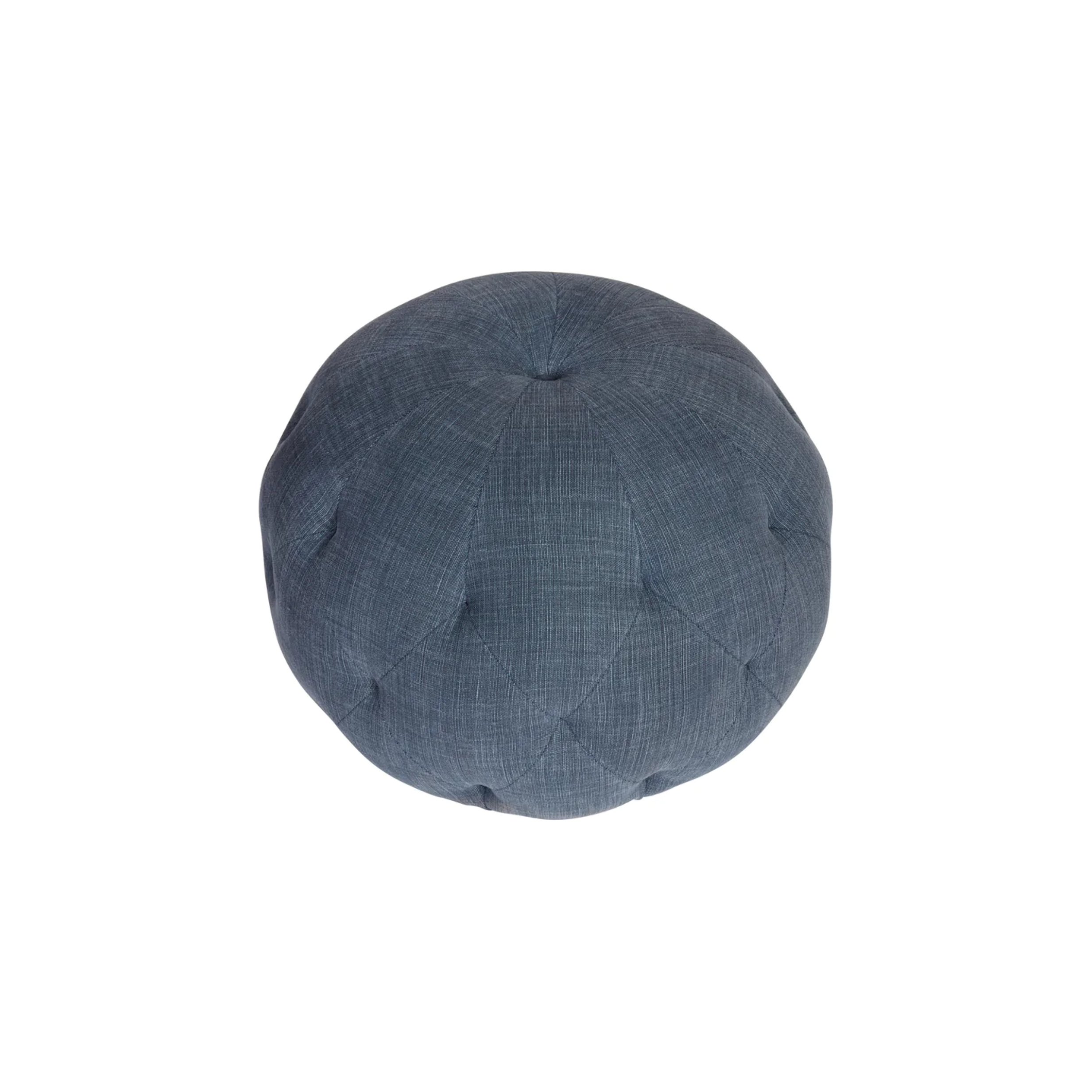 Featuring Pouf 20" Ottoman by Cisco Brothers at Amethyst Home. We love the stitching detail on this Pouf 20" Ottoman by Cisco Brothers. Place in your den, living room, or other entertainment area of your home and keep for years to come! Photographed in Bengal Pin Strip Indigo and Anvil Stone.
Overall: 20"dia x 15"hSeat Height: 15"h. Amethyst Home provides interior design, new home construction design consulting, vintage area rugs, and lighting in the Newport Beach metro area.