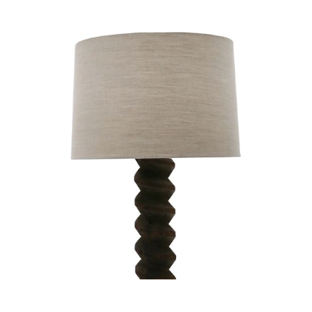 One of a Kind | 17th Century French Wine Screw Floor Lamp by Verellen Amethyst Home provides interior design, new home construction design consulting, vintage area rugs, and lighting in the Miami metro area.
