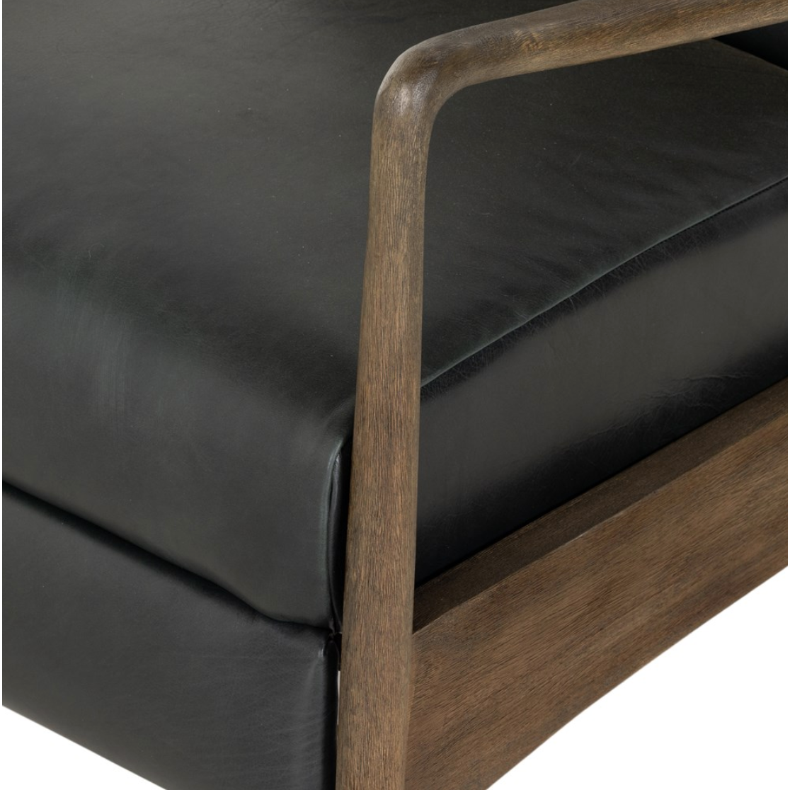 Featuring Braden Dakota Black Recliner by Four Hands at Amethyst Home. The craftsmanship of the sophisticated Braden Recliner seen here in Dakota Black is second to none. With its soft leather and silhouette, this recliner will look great in your main living space or office.
Overall Dimensions: 29"W x 37"L x 36.50"HMaterials: Top Grain Leather, Solid P. Amethyst Home provides interior design, new home construction design consulting, vintage area rugs, and lighting in the Salt Lake City metro area.