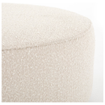 Featuring Sinclair Large Round Ottoman - Knoll Natural by Four Hands at Amethyst Home. This firm round ottoman of textural cream boucle makes a great coffee table or closet bench!
Overall Dimensions: 36"W x 36"L x 14.5"H
Colors: Distressed Natural, Knoll NaturalMaterials: Solid Parawood, 95% Pl, 5% PcFabric: PerformanceWeight: 26.46 lbVolume: 14.02 cu ft.  Amethyst Home provides interior design, new home construction design consulting, vintage area rugs, and lighting in the Omaha metro area.