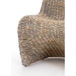 Featuring Portia Dining Chair - Grey Wash by Four Hands at Amethyst Home. Strike a pose. Finished in a washed grey, all-weather wicker seating curves for shapely intrigue, indoors or out. Cover or store inside during inclement weather and when not in use.
Overall Dimensions: 20.50"W x 27"L x 34"HColors: Grey WashMaterials: Banana LeafWeight: 37.7 lbVolume: 1.  Amethyst Home provides interior design, new home construction design consulting, vintage area rugs, and lighting in the Houston metro area.