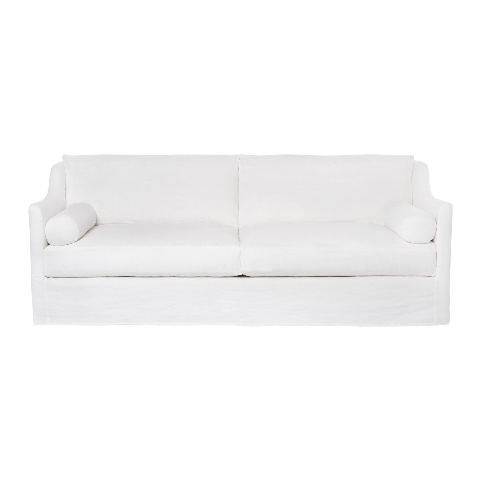 Featuring Dalia 90" Sofa by Cisco Brothers at Amethyst Home. A romantic swooped arm and a super cozy bench style cushion makes the Dalia Sofa by Cisco Brothers one of our favorites! Photographed in Molino White 100% cotton and Brevard Natural.
All pieces are priced with a feather cloud package unless otherwise noted.
Overall Size: 90"w x 40"d x 33"hSeat . Amethyst Home provides interior design, new home construction design consulting, vintage area rugs, and lighting in the Monterey metro area.